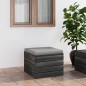 vidaXL Otomana de palets para jardín con cojín madera de pino vidaXL Otomana de palets para jardín con cojín madera de pino