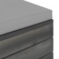 vidaXL Otomana de palets para jardín con cojín madera de pino vidaXL Otomana de palets para jardín con cojín madera de pino