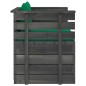 vidaXL Sillón de jardín con cojines madera de pino vidaXL Sillón de jardín con cojines madera de pino