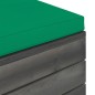 vidaXL Muebles de jardín de palets 3 piezas cojines madera maciza pino vidaXL Muebles de jardín de palets 3 piezas cojines madera maciza pino