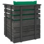 vidaXL Muebles de palés de jardín 5 piezas cojines madera maciza pino vidaXL Muebles de palés de jardín 5 piezas cojines madera maciza pino