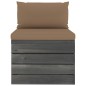 vidaXL Muebles de palets para jardín 9 pzas cojines madera maciza pino vidaXL Muebles de palets para jardín 9 pzas cojines madera maciza pino