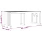 vidaXL Set de comedor de jardín 7 piezas madera pino impregnada vidaXL Set de comedor de jardín 7 piezas madera pino impregnada