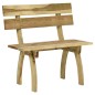 vidaXL Juego de comedor de jardín 4 piezas madera de pino impregnada vidaXL Juego de comedor de jardín 4 piezas madera de pino impregnada