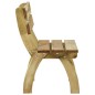 vidaXL Juego de comedor de jardín 4 piezas madera de pino impregnada vidaXL Juego de comedor de jardín 4 piezas madera de pino impregnada