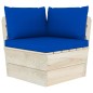 vidaXL Muebles de jardín de palets 5 piezas y cojines madera de abeto vidaXL Muebles de jardín de palets 5 piezas y cojines madera de abeto