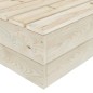 vidaXL Muebles de jardín de palets 7 piezas y cojines madera de abeto vidaXL Muebles de jardín de palets 7 piezas y cojines madera de abeto