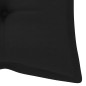 vidaXL Banco de jardín plegable con cojín bambú 118 cm vidaXL Banco de jardín plegable con cojín bambú 118 cm