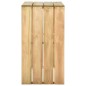 vidaXL Juego de bar de jardín 5 piezas madera de pino impregnada 