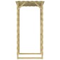 vidaXL Pérgolas con techo 2 uds madera pino impregnada 100x90x200 cm vidaXL Pérgolas con techo 2 uds madera pino impregnada 100x90x200 cm