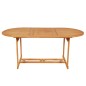 vidaXL Comedor de jardín 7 piezas con cojines madera maciza de teca vidaXL Comedor de jardín 7 piezas con cojines madera maciza de teca
