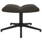 vidaXL Silla de relajación con taburete terciopelo gris oscuro vidaXL Silla de relajación con taburete terciopelo gris oscuro