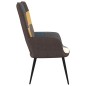 vidaXL Silla de relajación de tela patchwork vidaXL Silla de relajación de tela patchwork
