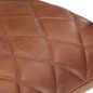vidaXL Sillas voladizas de comedor 2 unidades cuero auténtico marrón vidaXL Sillas voladizas de comedor 2 unidades cuero auténtico marrón
