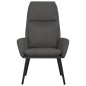 vidaXL Sillón de relax de tela gris oscuro vidaXL Sillón de relax de tela gris oscuro