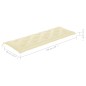 vidaXL Banco de jardín con cojín madera maciza de acacia 157 cm vidaXL Banco de jardín con cojín madera maciza de acacia 157 cm