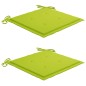 vidaXL Sillas de jardín plegables 2 uds cojines madera maciza acacia vidaXL Sillas de jardín plegables 2 uds cojines madera maciza acacia