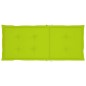 vidaXL Sillas de jardín 4 uds madera maciza teca cojines verde brillo vidaXL Sillas de jardín 4 uds madera maciza teca cojines verde brillo