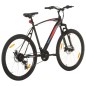 vidaXL Bicicleta montaña 21 velocidades 29 pulgadas rueda 53 cm negro vidaXL Bicicleta montaña 21 velocidades 29 pulgadas rueda 53 cm negro