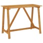 vidaXL Conjunto de bar para jardín 7 piezas con cojines marrón vidaXL Conjunto de bar para jardín 7 piezas con cojines marrón