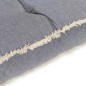 vidaXL Juego de cojines para sofá de palés 2 piezas gris antracita vidaXL Juego de cojines para sofá de palés 2 piezas gris antracita