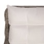 vidaXL Juego de comedor para jardín 5 piezas marrón vidaXL Juego de comedor para jardín 5 piezas marrón