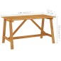 vidaXL Juego de comedor para jardín 5 piezas marrón vidaXL Juego de comedor para jardín 5 piezas marrón