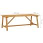 vidaXL Juego de comedor de jardín 7 piezas negro vidaXL Juego de comedor de jardín 7 piezas negro