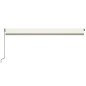 vidaXL Toldo retráctil automático crema 600x350 cm vidaXL Toldo retráctil automático crema 600x350 cm