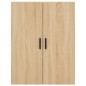 vidaXL Aparador alto madera contrachapada color roble 69,5x34x180 cm vidaXL Aparador alto madera contrachapada color roble 69,5x34x180 cm