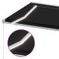 vidaXL Toldo manual retráctil con LED gris antracita 400x350 cm vidaXL Toldo manual retráctil con LED gris antracita 400x350 cm