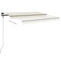vidaXL Toldo de pie automático crema 400x350 cm vidaXL Toldo de pie automático crema 400x350 cm