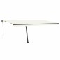 vidaXL Toldo de pie automático crema 500x350 cm vidaXL Toldo de pie automático crema 500x350 cm