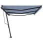 vidaXL Toldo de pie automático azul y blanco 600x350 cm vidaXL Toldo de pie automático azul y blanco 600x350 cm