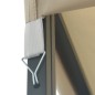 vidaXL Cenador con tira de luces LED 3x3 m crema vidaXL Cenador con tira de luces LED 3x3 m crema