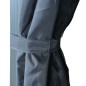 vidaXL Cenador cortina y tira de luz LED aluminio antracita 400x300cm vidaXL Cenador cortina y tira de luz LED aluminio antracita 400x300cm