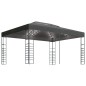 vidaXL Cenador con tira de luces LED gris antracita 3x4 m vidaXL Cenador con tira de luces LED gris antracita 3x4 m