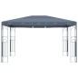 vidaXL Cenador con tira de luces LED 400x300 cm gris antracita vidaXL Cenador con tira de luces LED 400x300 cm gris antracita