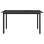 vidaXL Juego de comedor para jardín 7 piezas aluminio gris antracita vidaXL Juego de comedor para jardín 7 piezas aluminio gris antracita