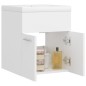 vidaXL Mueble con lavabo blanco madera de ingeniería vidaXL Mueble con lavabo blanco madera de ingeniería
