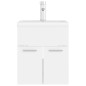 vidaXL Mueble con lavabo blanco madera contrachapada vidaXL Mueble con lavabo blanco madera contrachapada