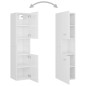 vidaXL Juego de muebles de baño madera de ingeniería blanco brillo vidaXL Juego de muebles de baño madera de ingeniería blanco brillo