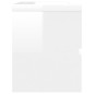 vidaXL Mueble con lavabo madera de ingeniería blanco brillo vidaXL Mueble con lavabo madera de ingeniería blanco brillo