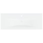 vidaXL Mueble con lavabo madera de ingeniería blanco brillante vidaXL Mueble con lavabo madera de ingeniería blanco brillante