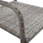 vidaXL Juego de comedor de jardín de 3 piezas gris vidaXL Juego de comedor de jardín de 3 piezas gris