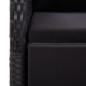 vidaXL Juego de comedor para jardín de 7 piezas negro vidaXL Juego de comedor para jardín de 7 piezas negro