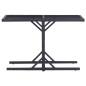 vidaXL Juego de comedor para jardín 3 piezas negro vidaXL Juego de comedor para jardín 3 piezas negro