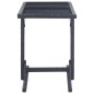 vidaXL Juego de comedor para jardín 3 piezas negro vidaXL Juego de comedor para jardín 3 piezas negro