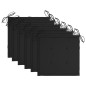 vidaXL Sillas apilables de jardín 6 uds madera de teca con cojines vidaXL Sillas apilables de jardín 6 uds madera de teca con cojines