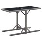 vidaXL Juego de comedor para jardín 3 piezas gris vidaXL Juego de comedor para jardín 3 piezas gris